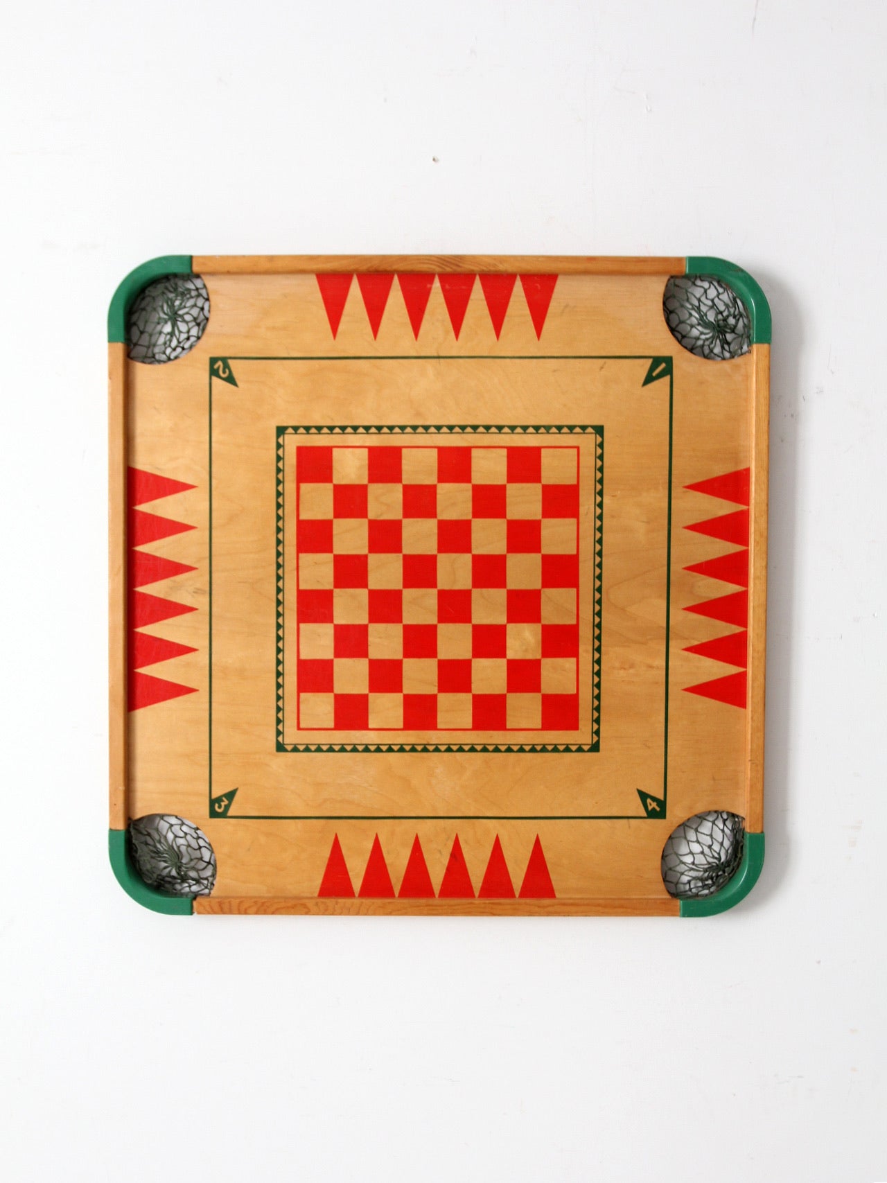 Carrom Company Vintage Wooden Game Boards Kids Carrom Board