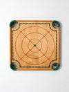 mid-century Merdel Carrom game board
