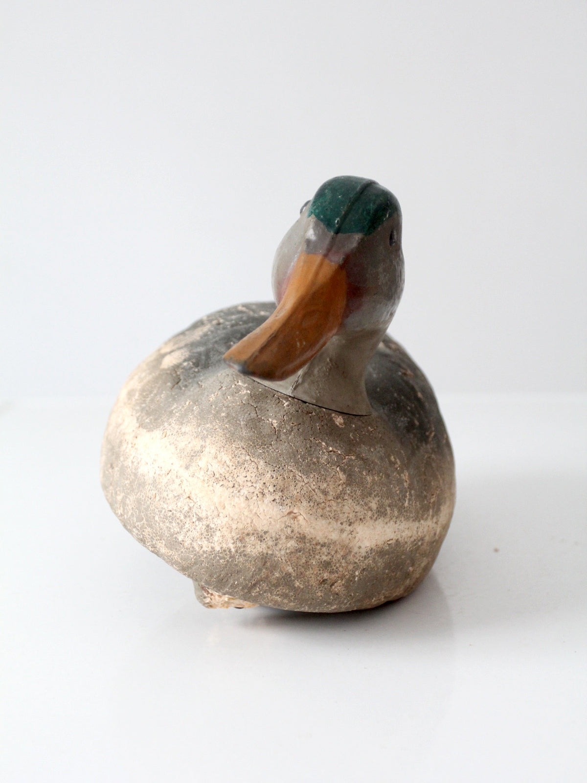 vintage hand-painted mallard duck decoy
