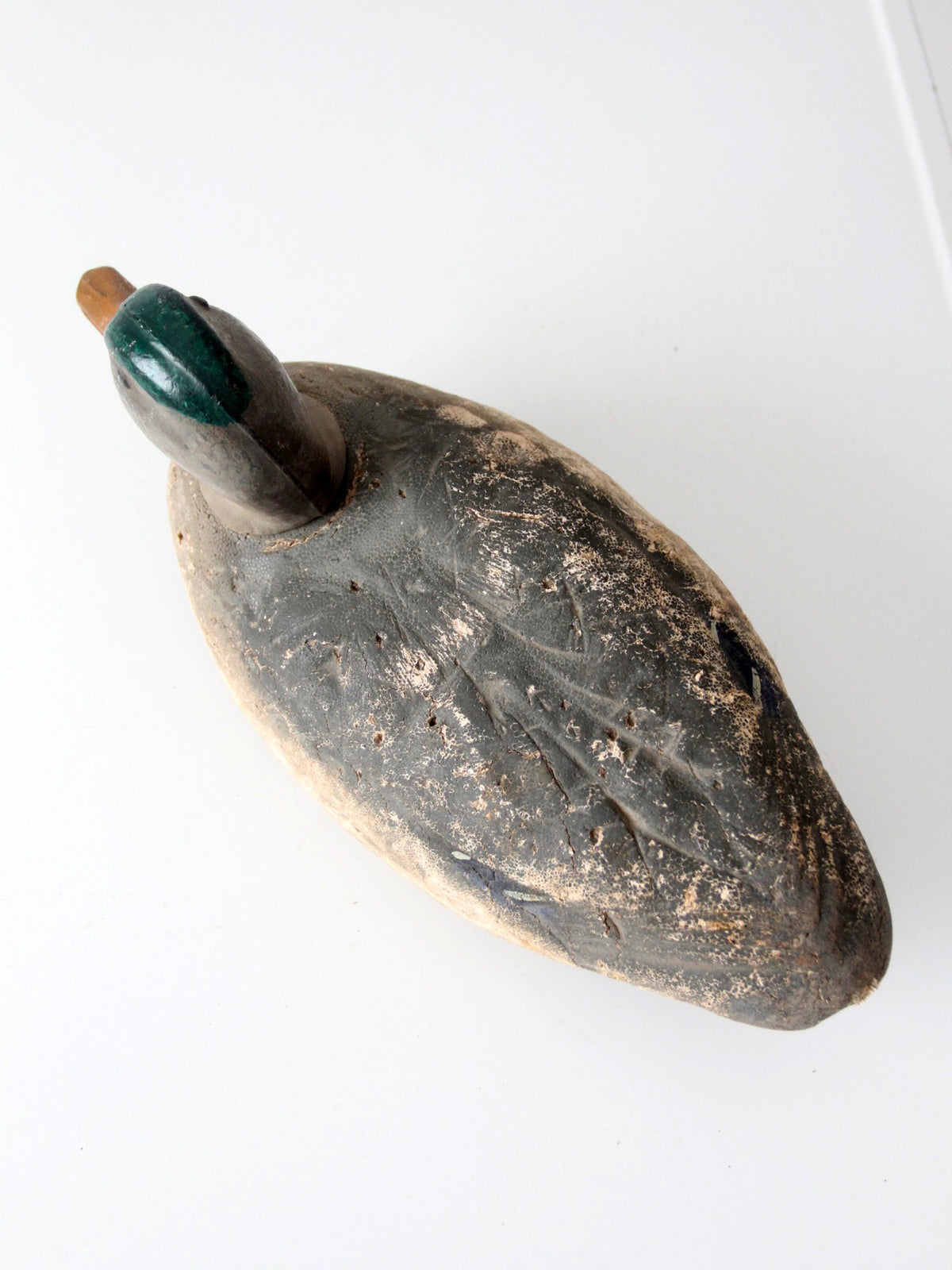 vintage hand-painted mallard duck decoy