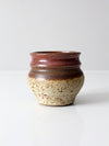 vintage studio pottery vase