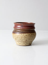 vintage studio pottery vase