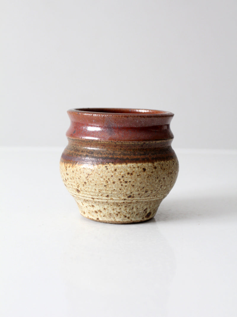 vintage studio pottery vase
