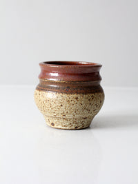 vintage studio pottery vase