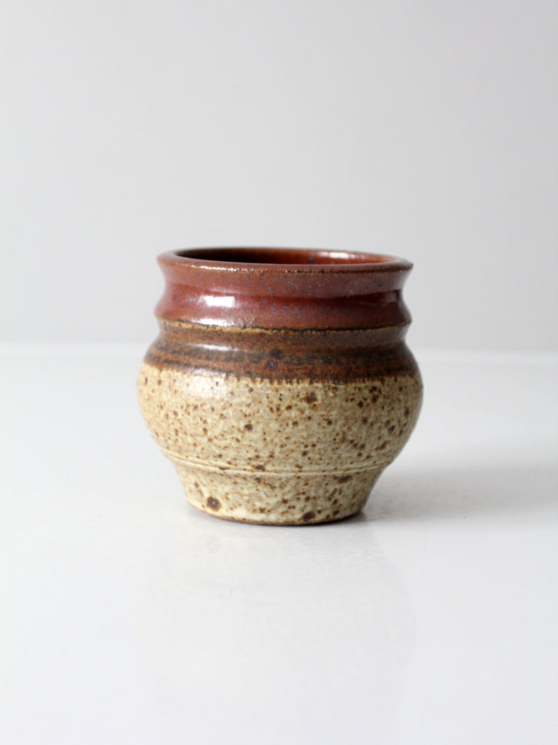 vintage studio pottery vase