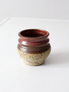 vintage studio pottery vase