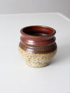 vintage studio pottery vase