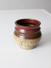 vintage studio pottery vase