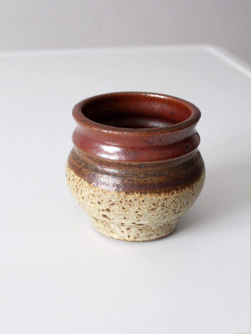 vintage studio pottery vase