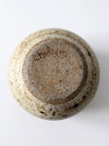 vintage studio pottery vase