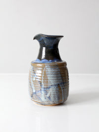 vintage studio pottery pitcher