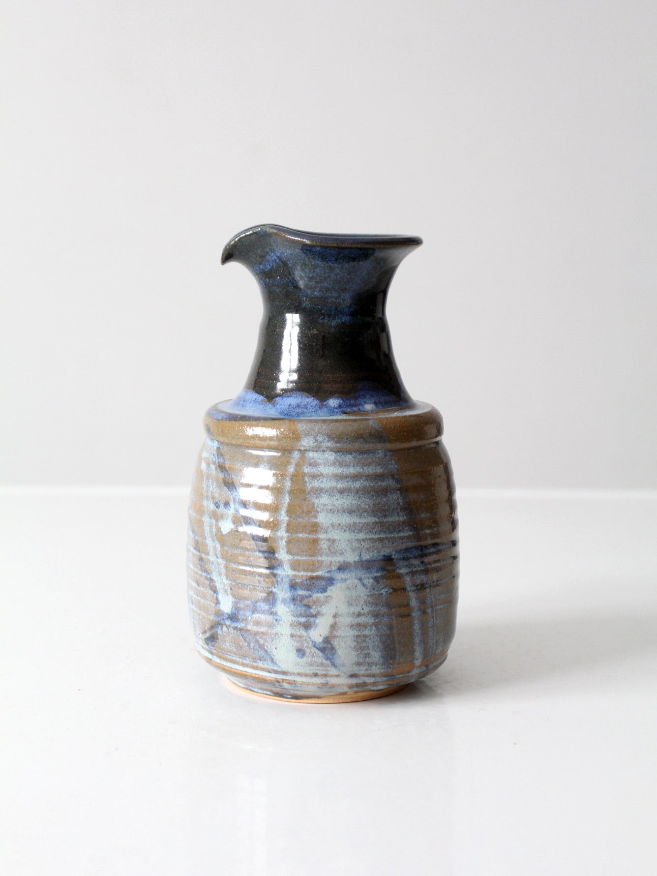 vintage studio pottery pitcher