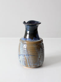 vintage studio pottery pitcher