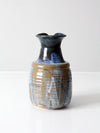 vintage studio pottery pitcher