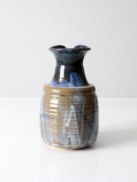 vintage studio pottery pitcher