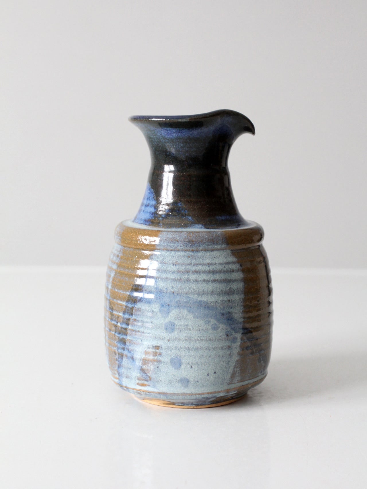 vintage studio pottery pitcher