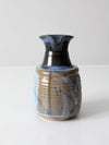 vintage studio pottery pitcher