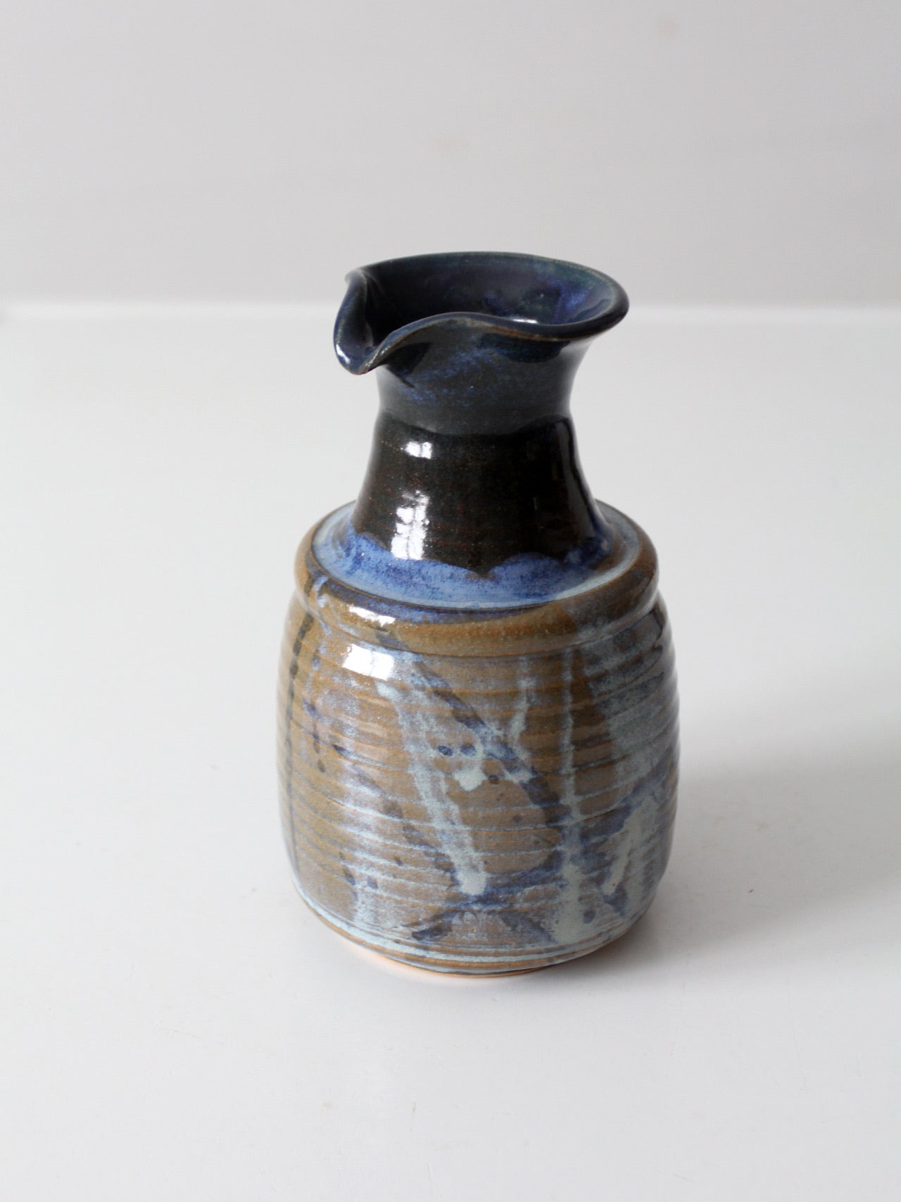 vintage studio pottery pitcher
