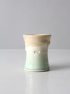 vintage studio pottery mug