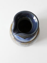 vintage studio pottery pitcher