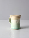 vintage studio pottery mug