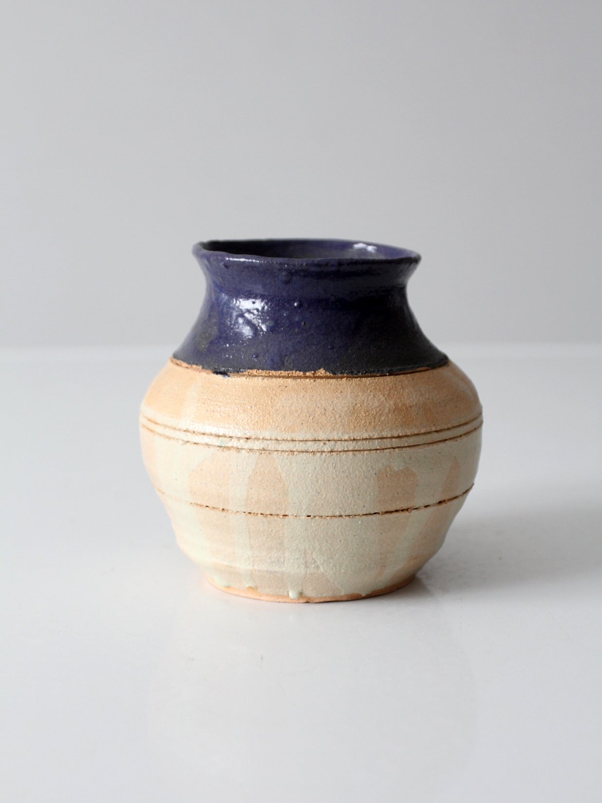 vintage studio pottery vase