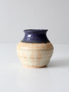 vintage studio pottery vase