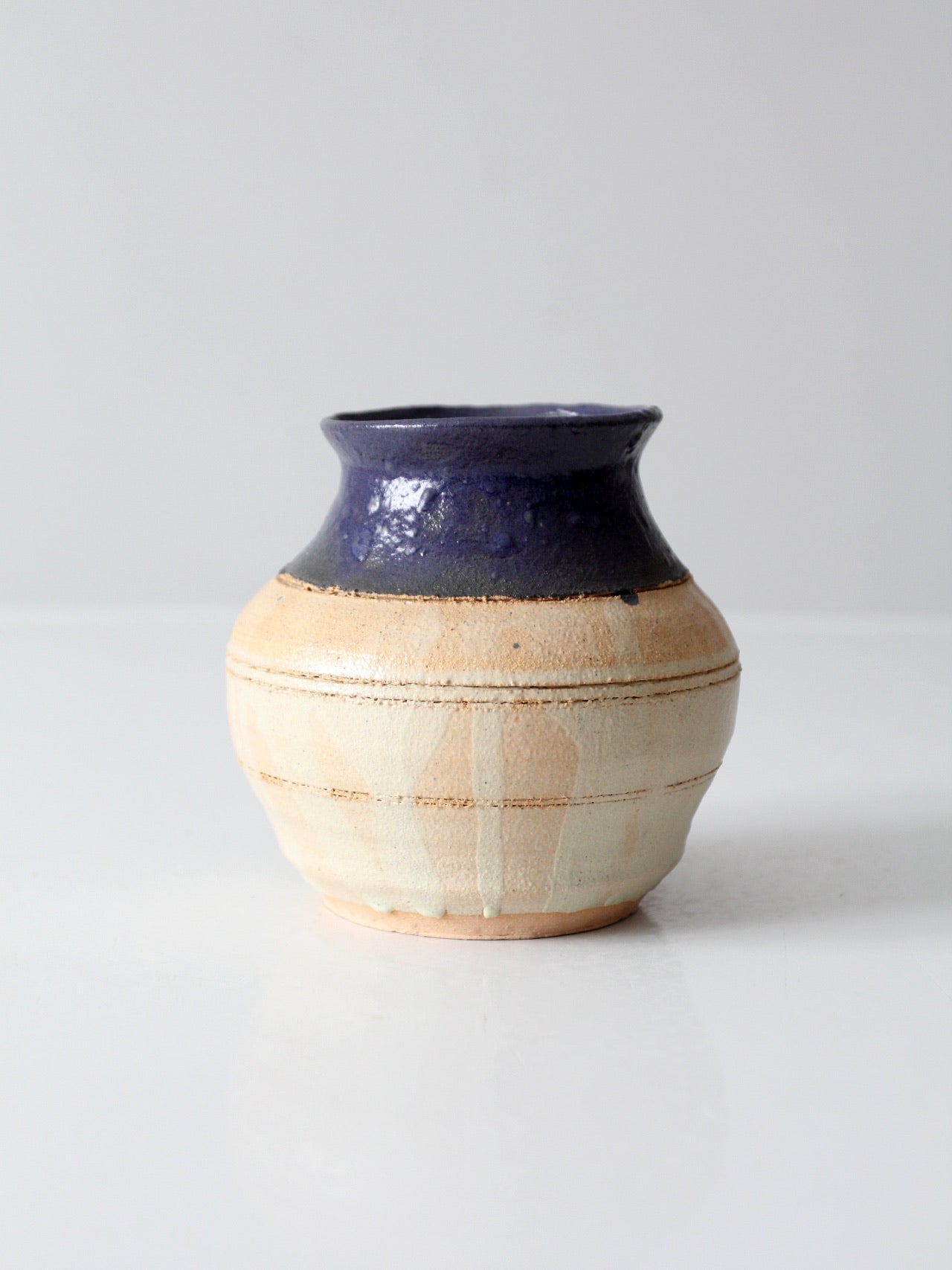vintage studio pottery vase
