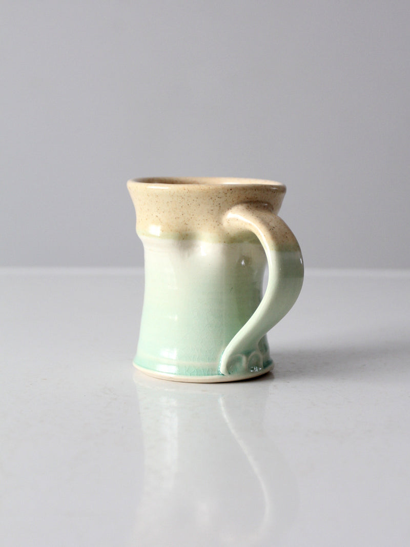 vintage studio pottery mug