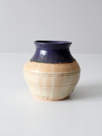 vintage studio pottery vase