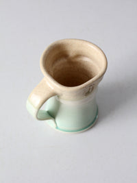 vintage studio pottery mug