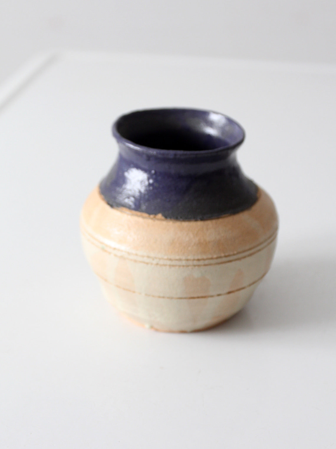 vintage studio pottery vase