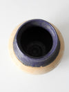 vintage studio pottery vase