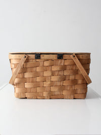 vintage Basketville picnic basket