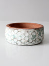 vintage studio pottery planter