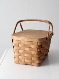 vintage Basketville picnic basket