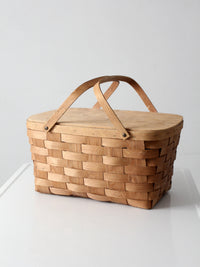 vintage Basketville picnic basket