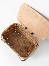 vintage Basketville picnic basket