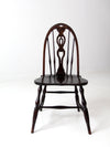 vintage Windsor splat back chair