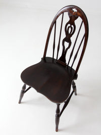 vintage Windsor splat back chair