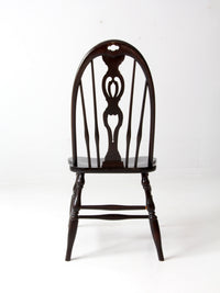 vintage Windsor splat back chair