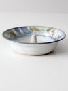 vintage studio pottery apple baker bowl