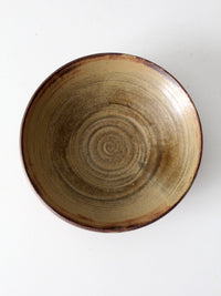 vintage studio pottery bowl