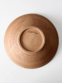 vintage studio pottery bowl