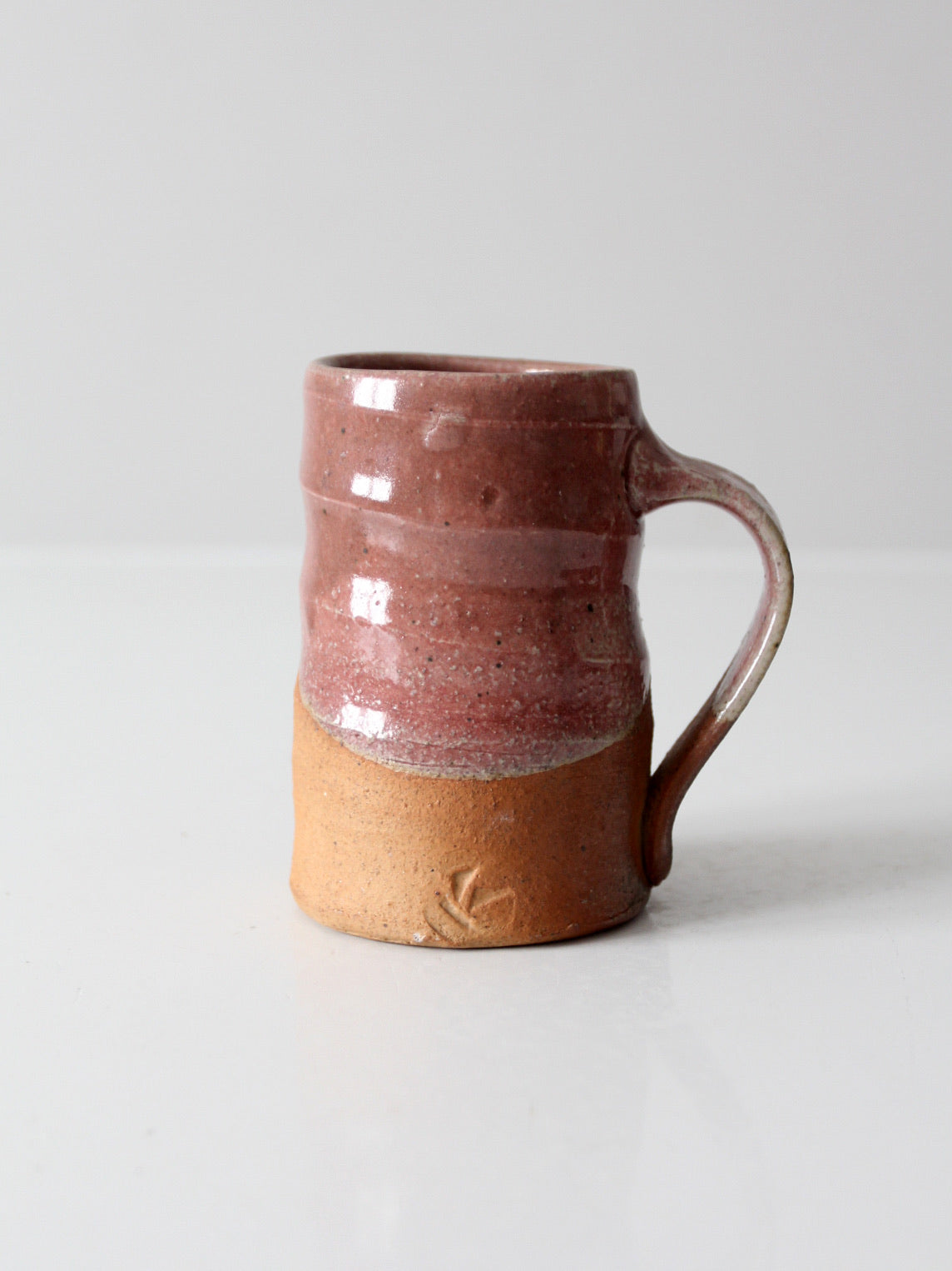 vintage studio pottery mug