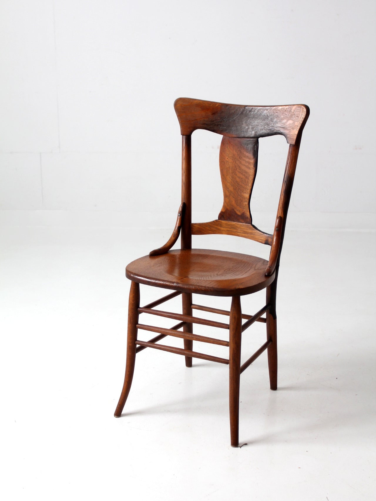 antique splat back dining chair – 86 Vintage