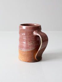 vintage studio pottery mug