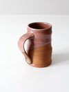 vintage studio pottery mug