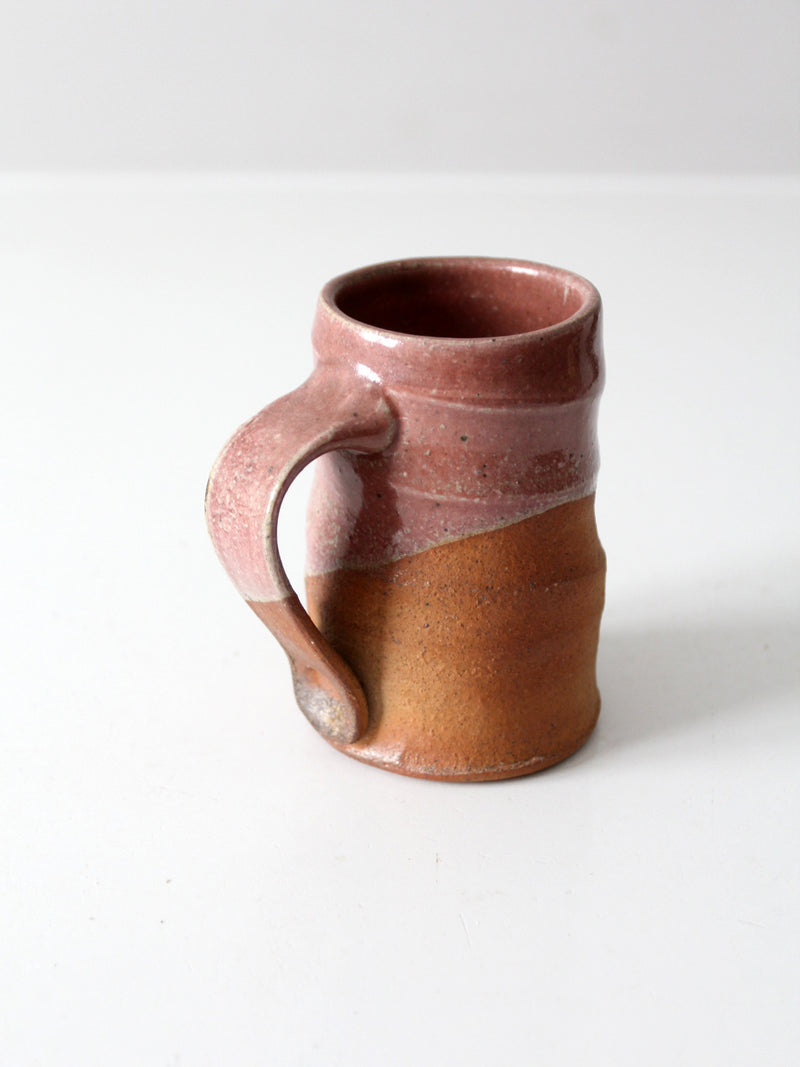 vintage studio pottery mug