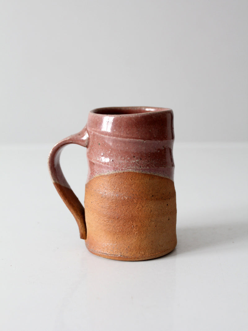 vintage studio pottery mug
